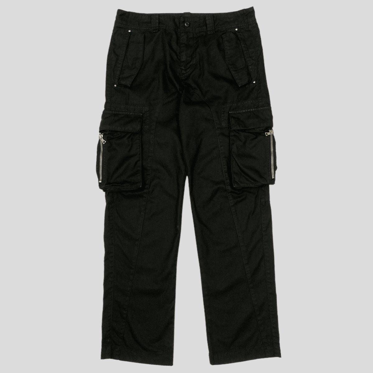 00’s Exposed Metal Zipper Panelled Cargo’s - 32 - Known Source