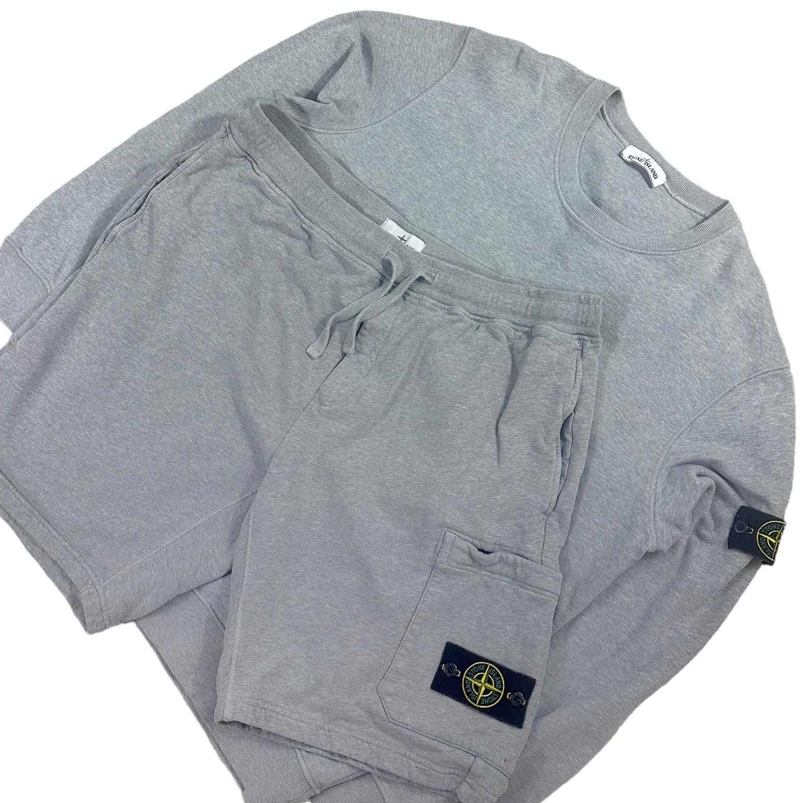 Stone Island Matching Tracksuit Jumper & Shorts Set - Known Source