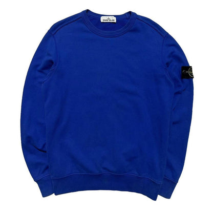 Stone Island Royal Blue Pullover Crewneck - Known Source