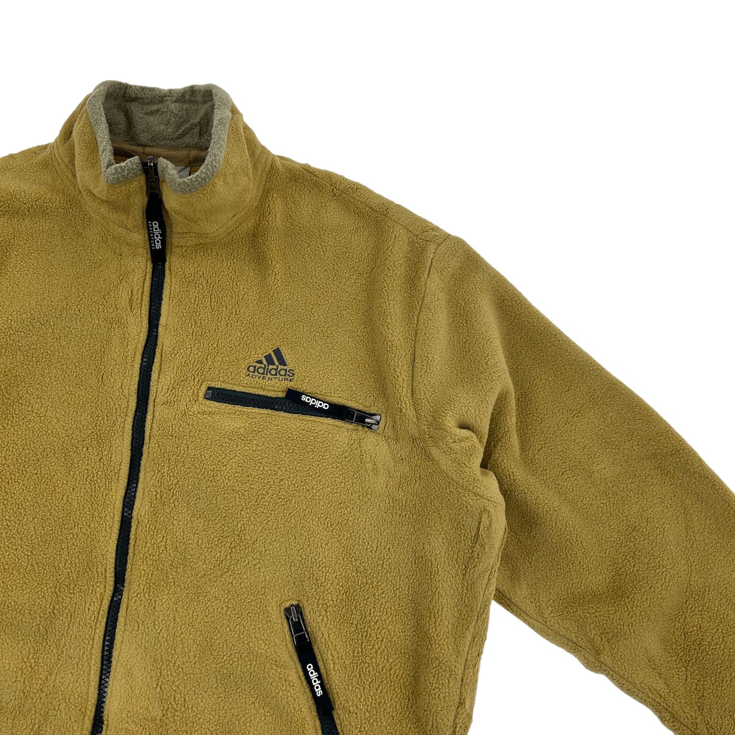 Vintage Adidas Zip Up Fleece Size M