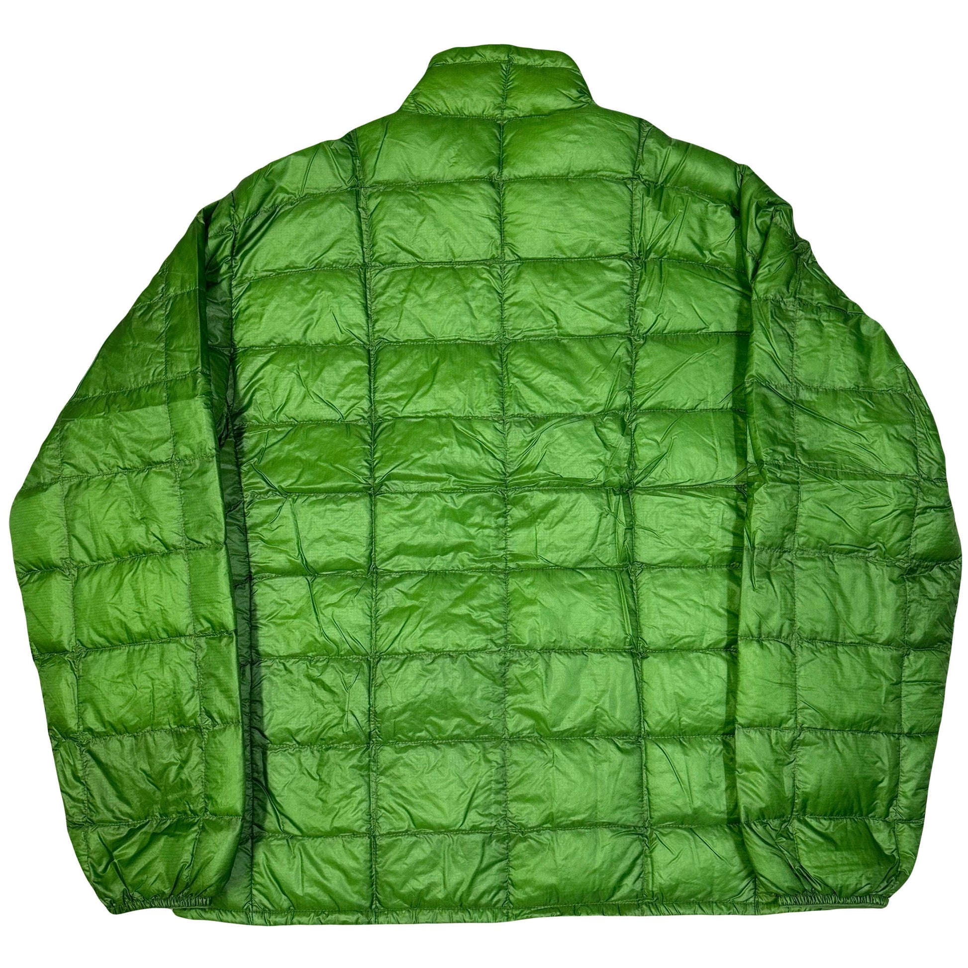 Montbell Square Stitch Down Puffer Jacket In Green ( M ) - Known Source