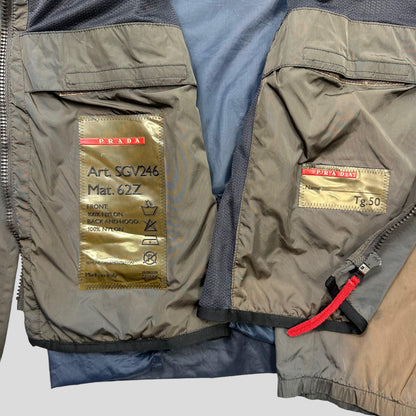Prada Sport SS00 Gel Seam Convertible 3m Jacket - L - Known Source