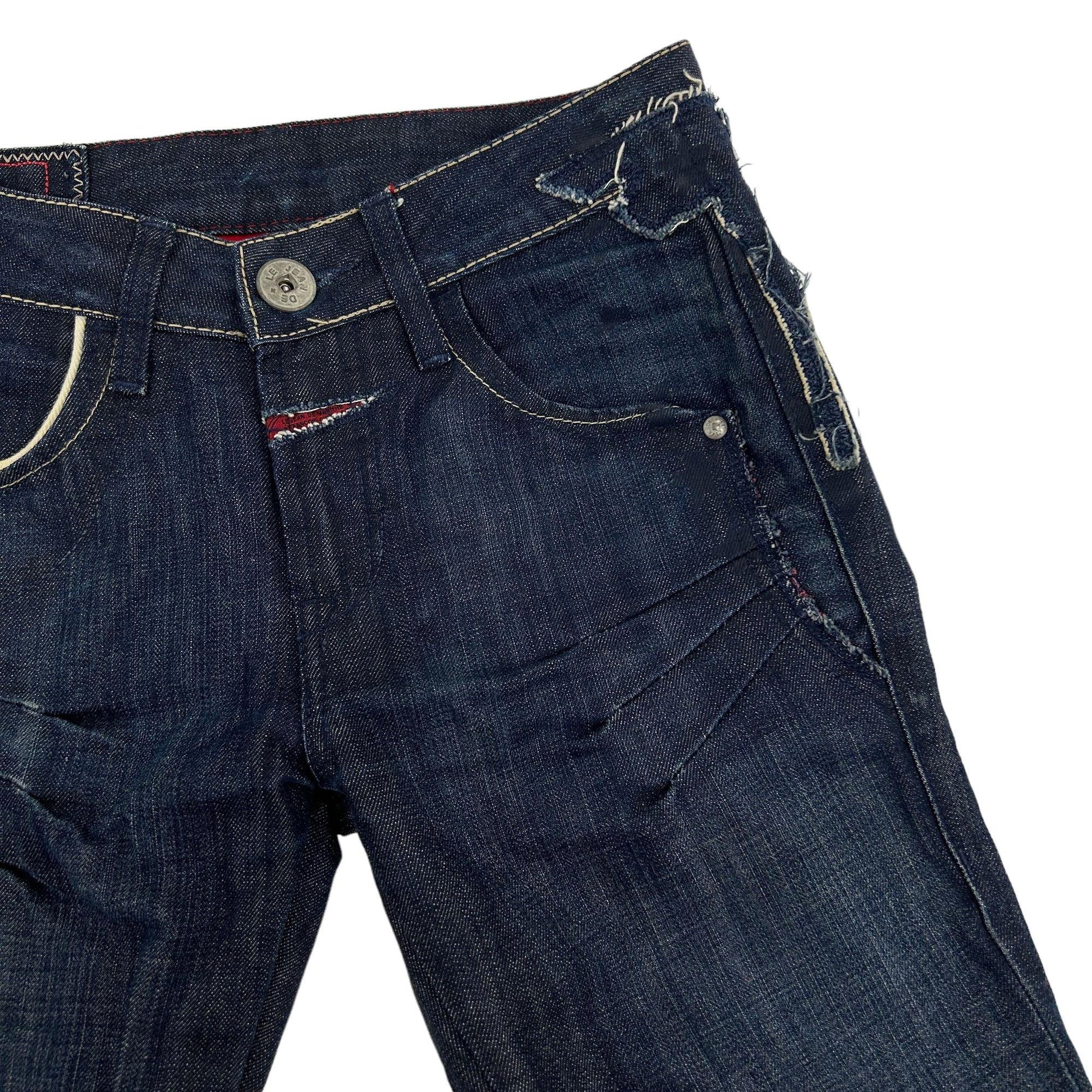Vintage Marithe Francois Girbaud Stripe Denim Jeans Size W28 - Known Source