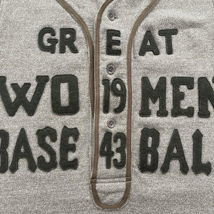 Kapital Great Women Baseball Henley Sweater Vest - Known Source