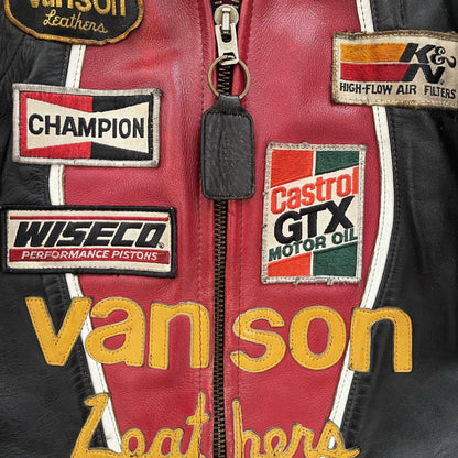 Vanson Leathers One Star Motorcycle Racer Jacket - Known Source