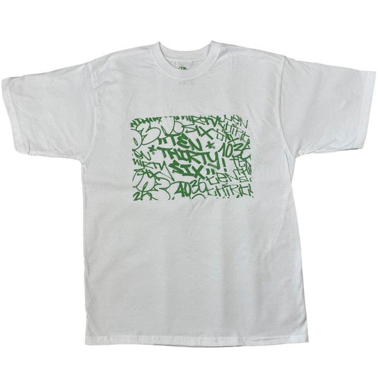 1036 Bomb Tee In White & Green ( 2021 ) - Known Source