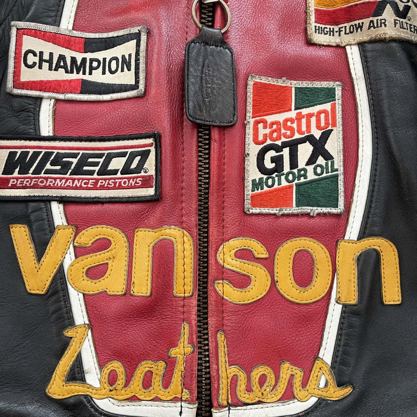 Vanson Leathers One Star Motorcycle Racer Jacket - Known Source