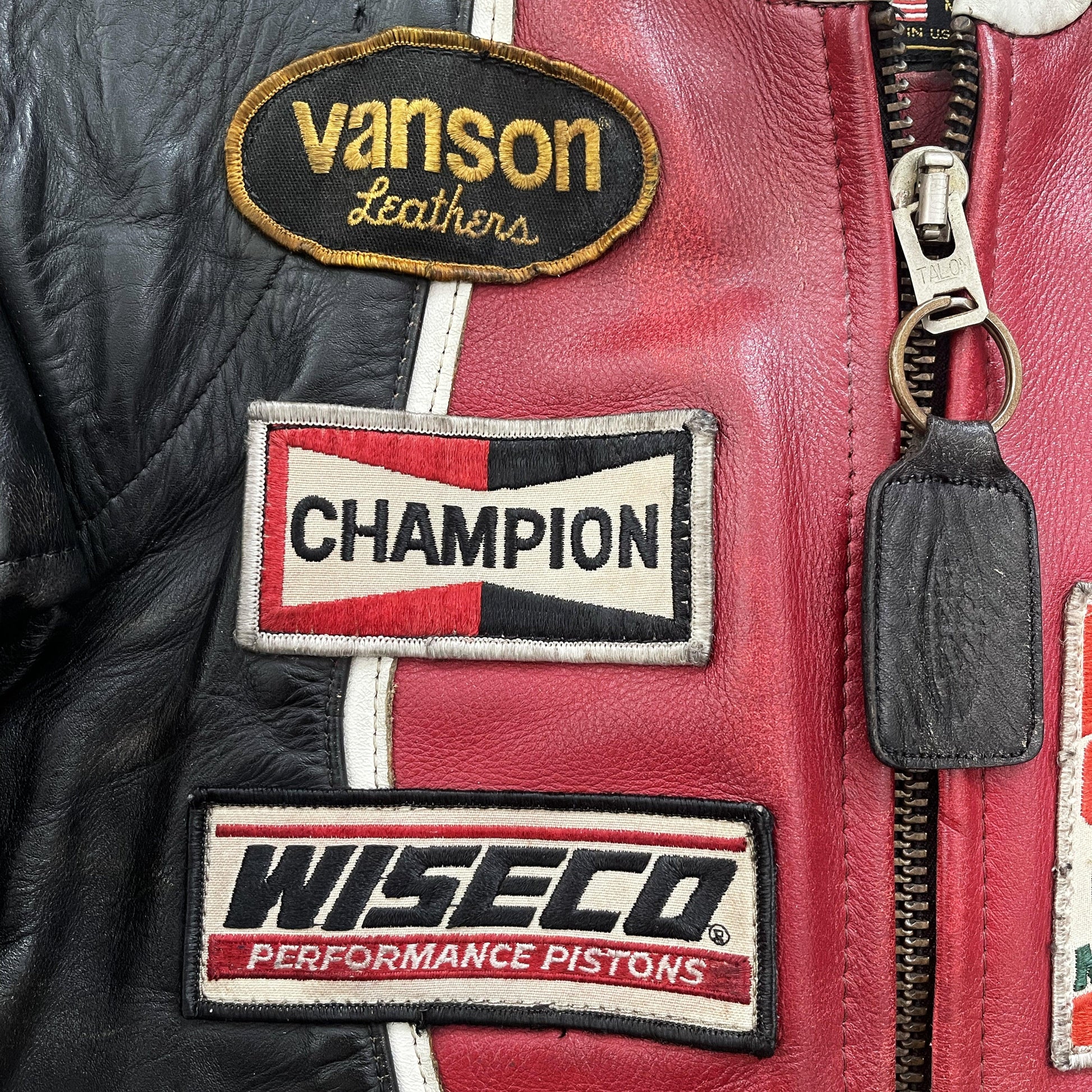 Vanson Leathers One Star Motorcycle Racer Jacket - Known Source