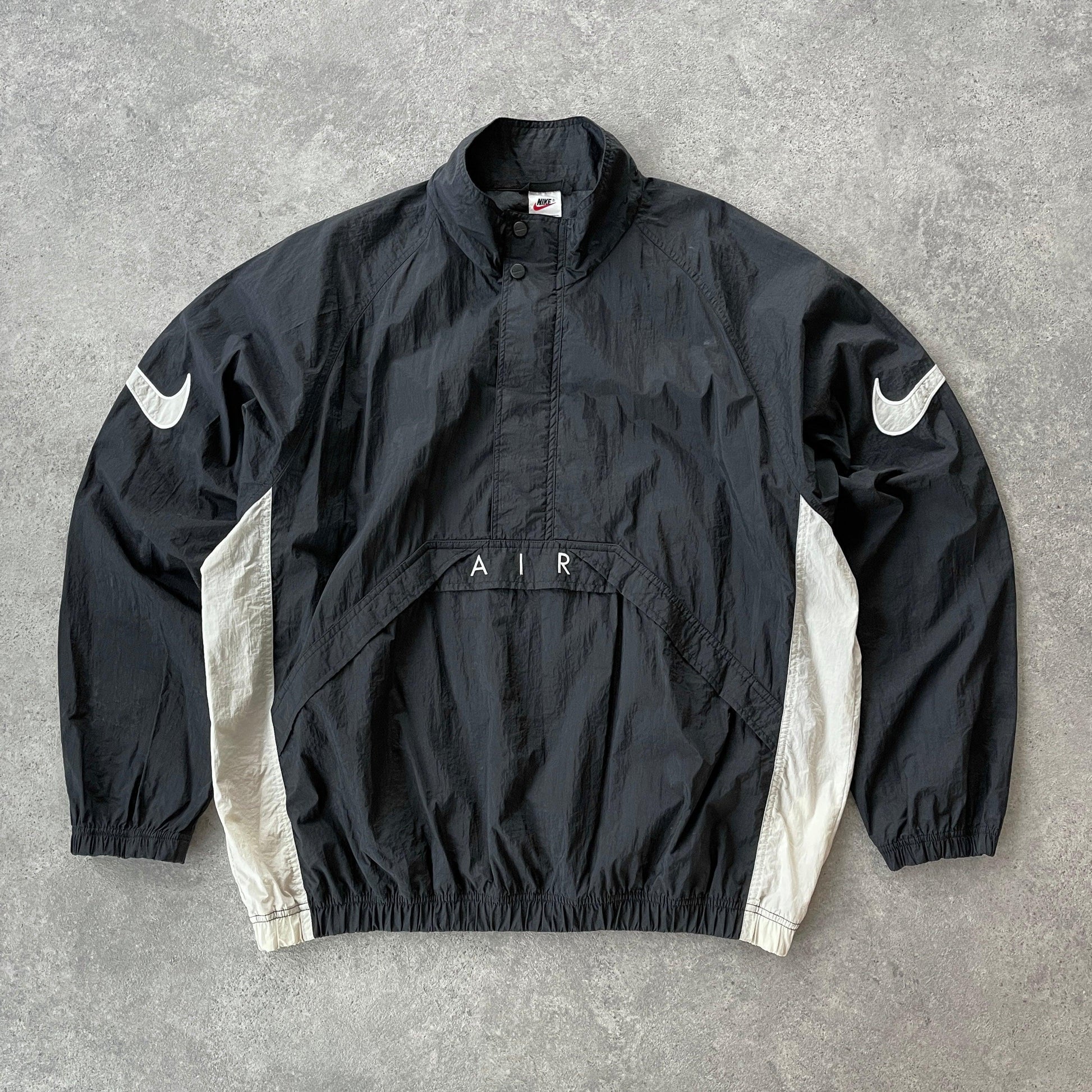 Nike Air 1990s lightweight embroidered shell jacket (XL) - Known Source