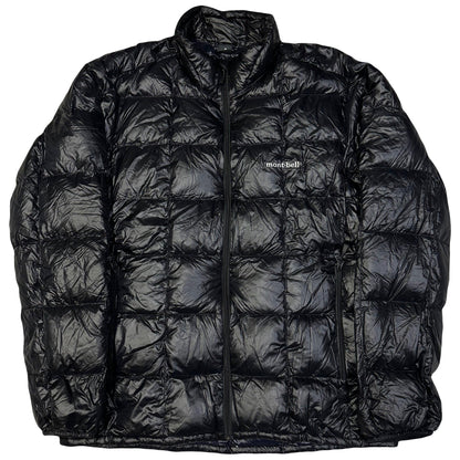 Montbell Square Stitch Down Puffer Jacket In Black ( L ) - Known Source