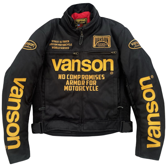 Vanson Leathers Motorcycle Mesh Racer Jacket - Known Source