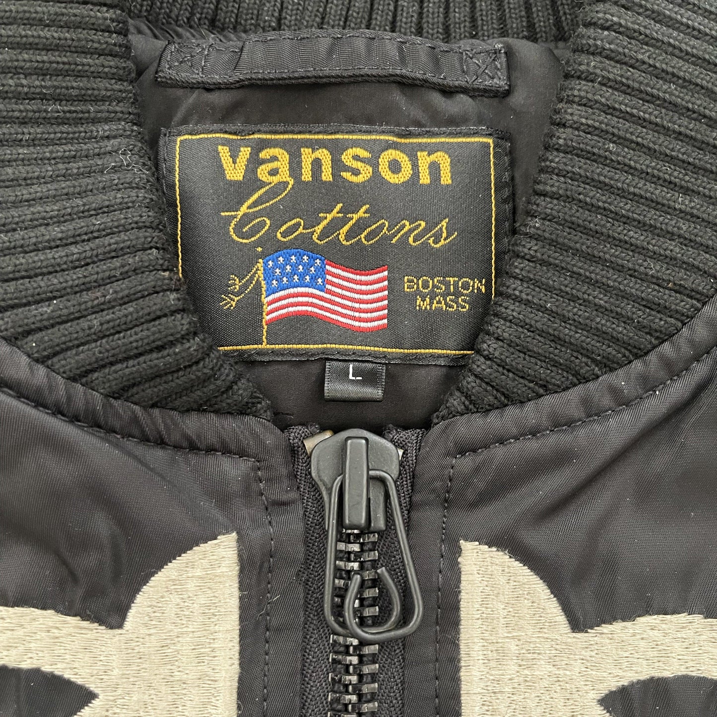 Vanson Leathers Skeleton Bomber Jacket - Known Source