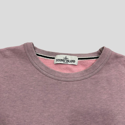 Stone Island AW13 Heather Pink Crewneck - L - Known Source