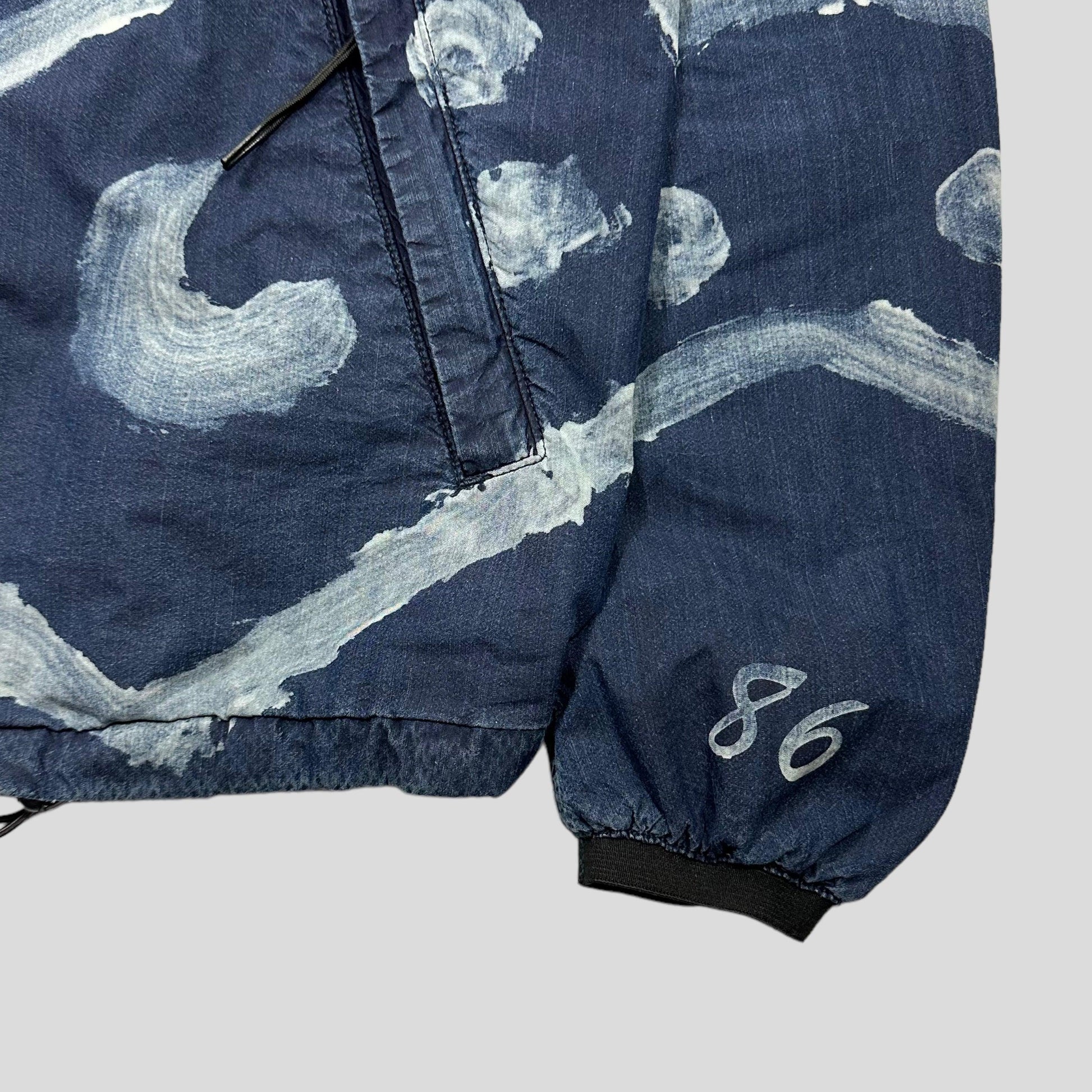 CP Company 1/500 Hand Painted Indigo 50 Goggle Jacket - IT50 - Known Source