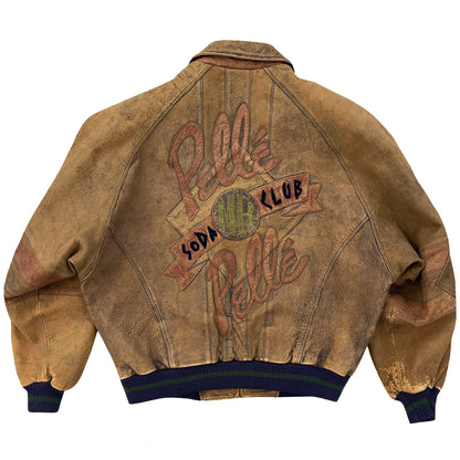 Pellé Pellé 90's Soda Club Leather Jacket - Known Source