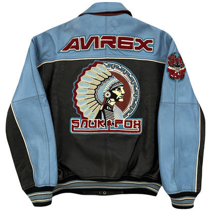 Avirex Leather Varsity Jacket