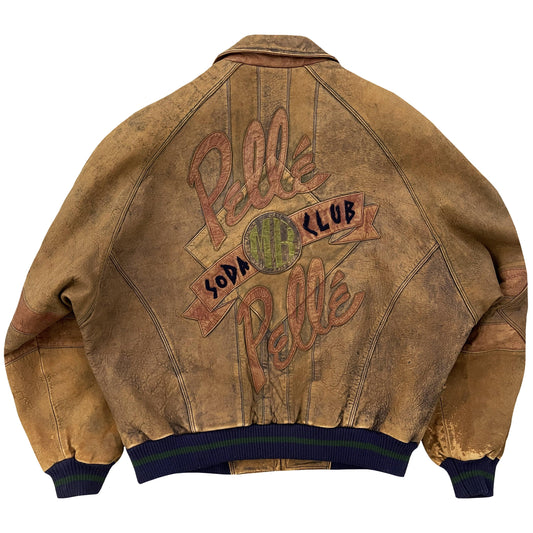 Pellé Pellé 90's Soda Club Leather Jacket - Known Source