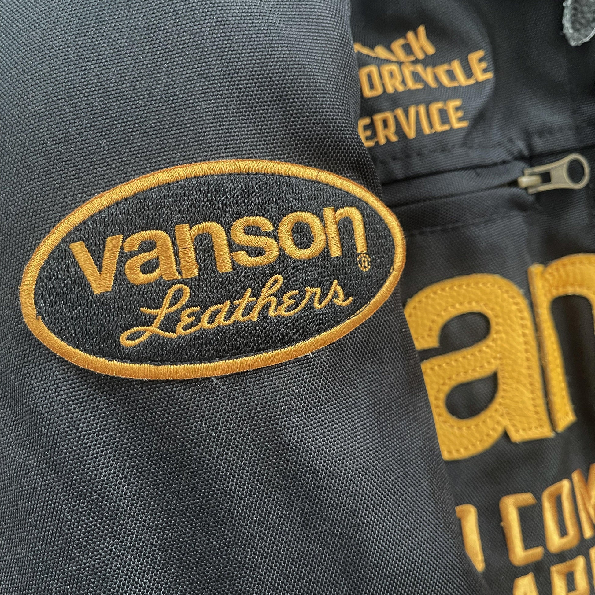 Vanson Leathers Motorcycle Mesh Racer Jacket - Known Source