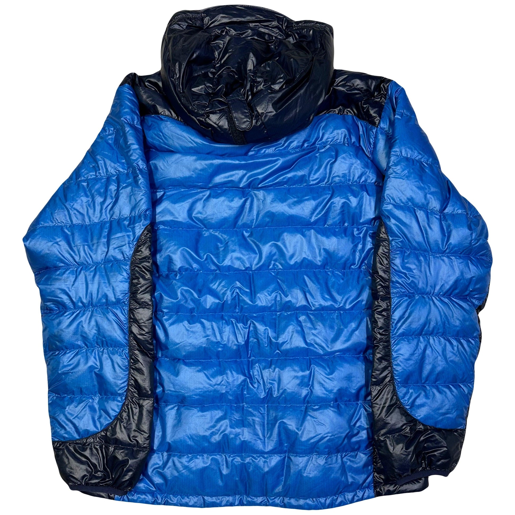 Montbell Two Tone Down Puffer Jacket In Blue ( M ) - Known Source