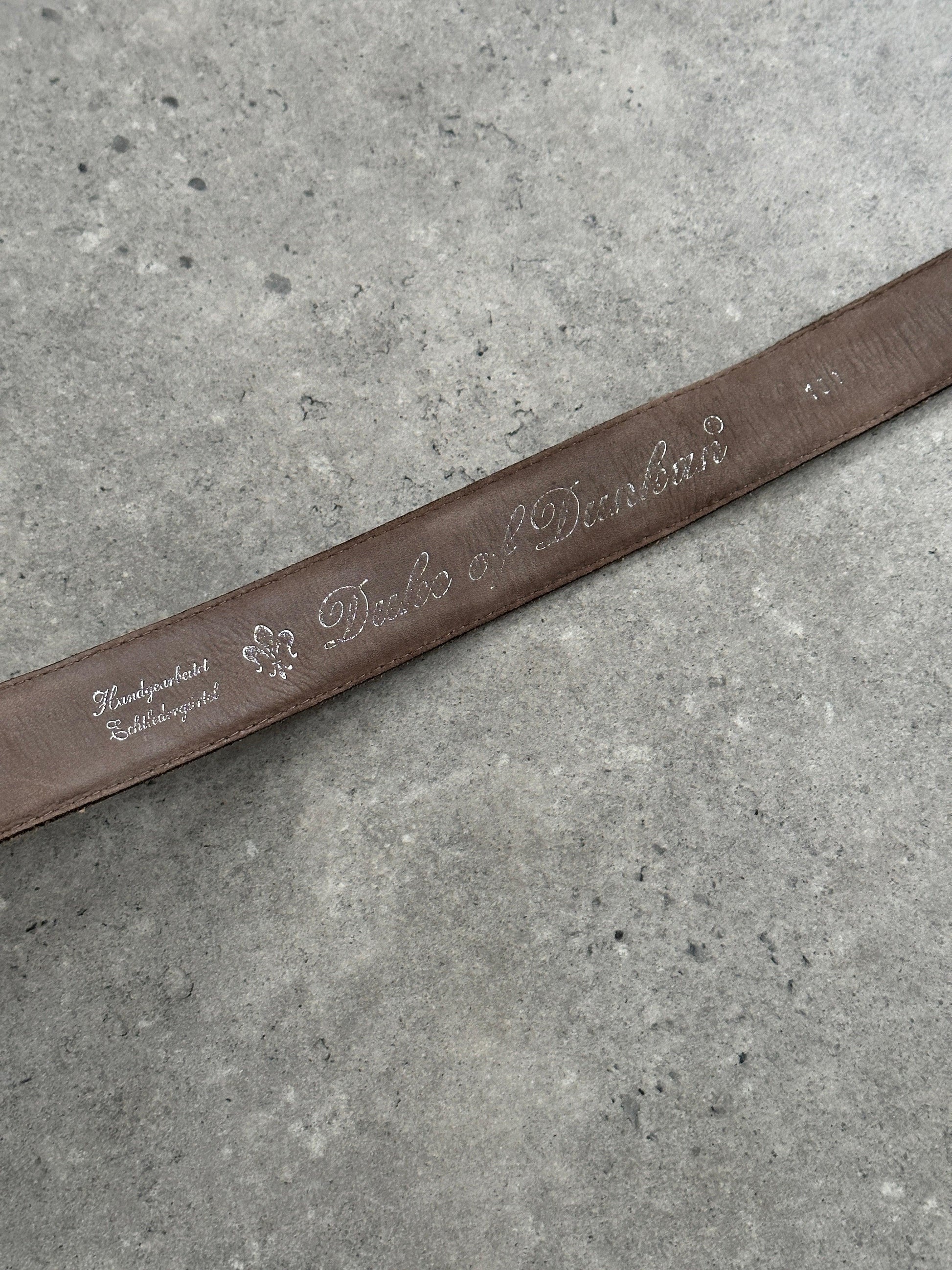 Vinatge Leather Belt - W35-W39 - Known Source