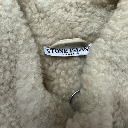 Stone Island Hand Painted Sheepskin Leather Jacket from 2006 - Known Source