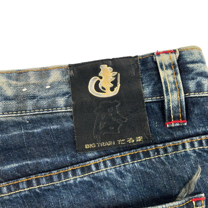 Vintage Big Train Japanese Denim Jeans Size W36 - Known Source