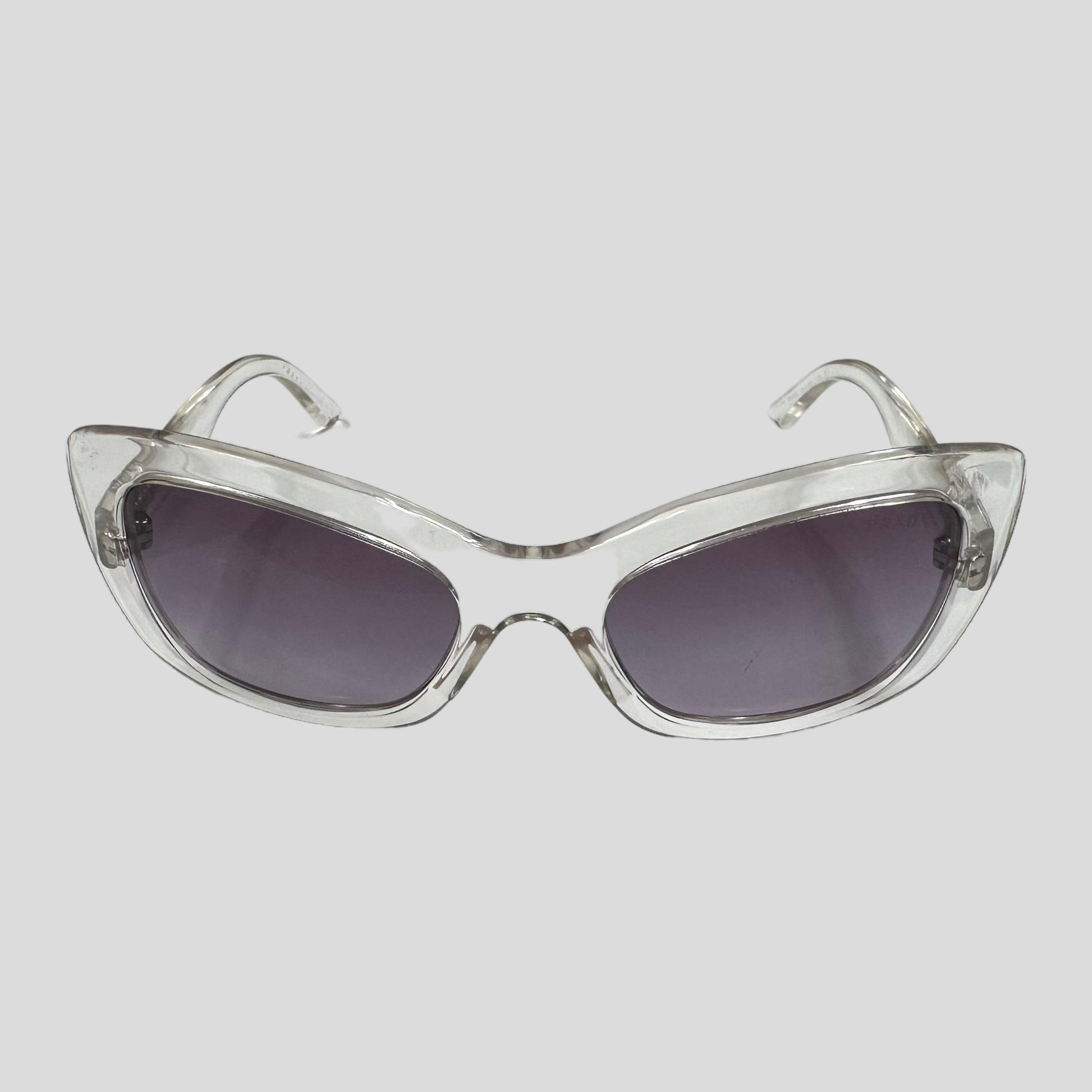 Prada Milano Clear + Lavender Sunglasses - Known Source