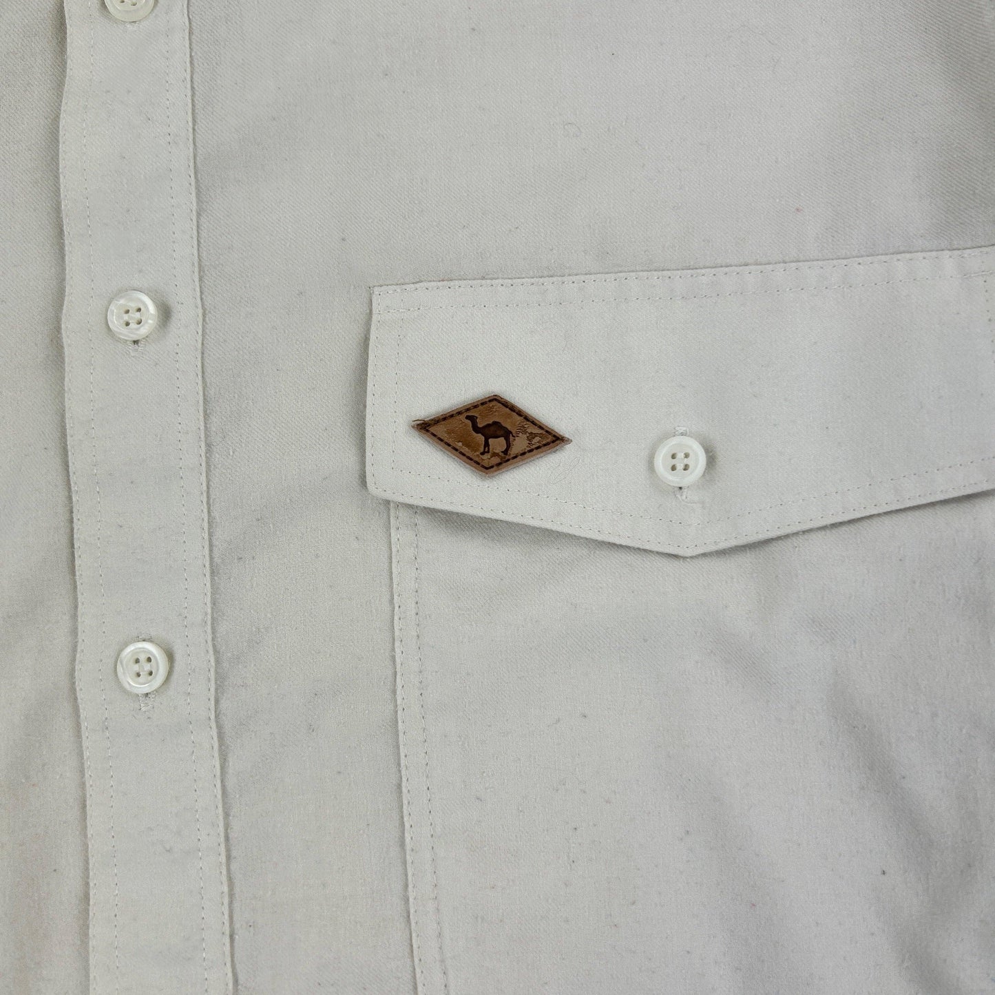 Vintage Camel Cigarettes Button Up Shirt Size L - Known Source