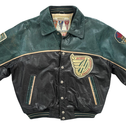 Avirex Leather Varsity Jacket - Known Source