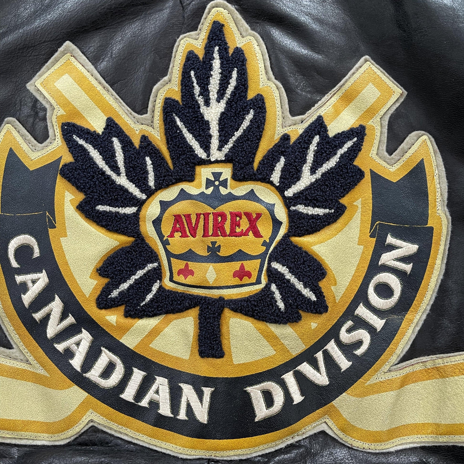 Avirex Leather Varsity Jacket - Known Source