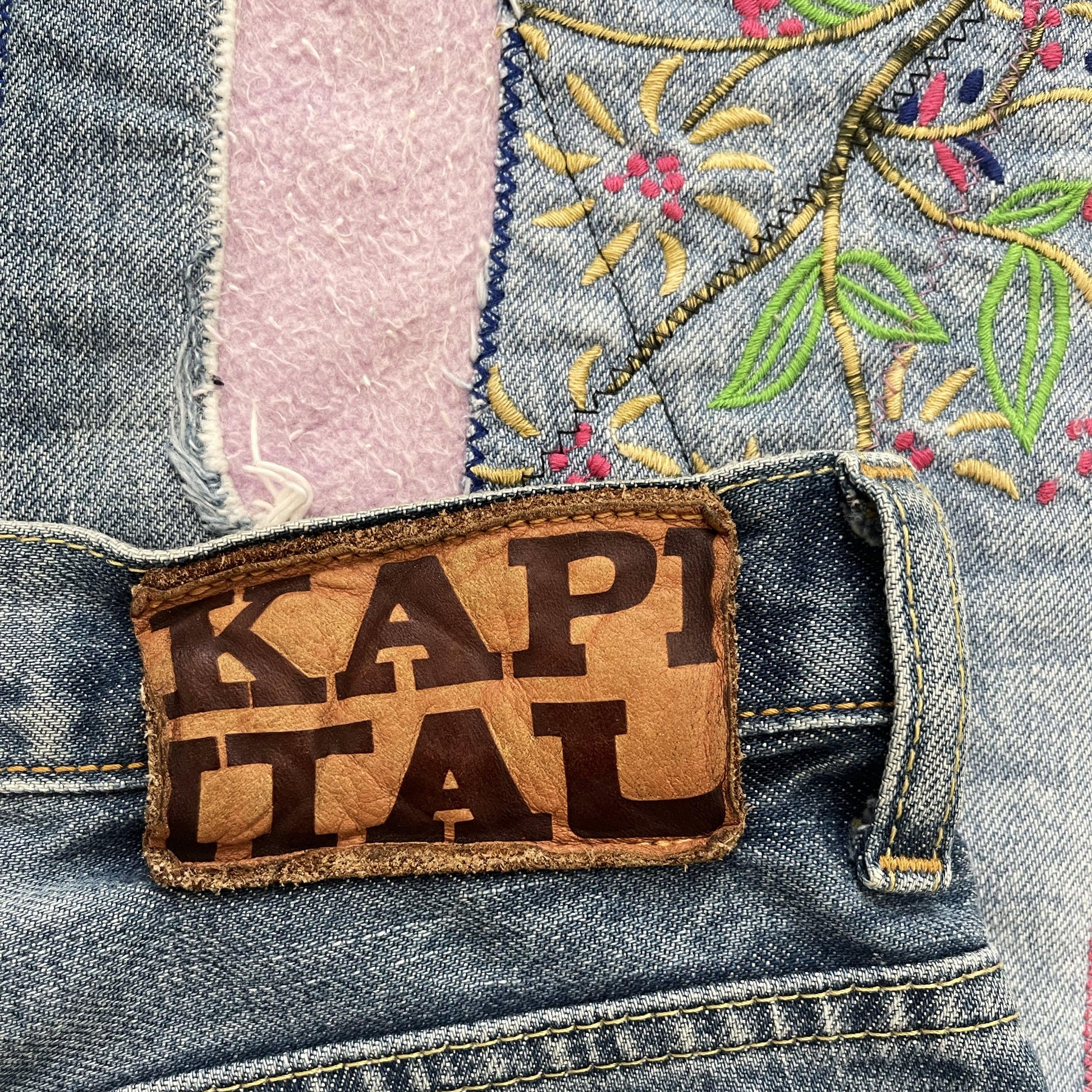Kapital 14oz Okabilly Gypsy Patchwork Jeans - Known Source