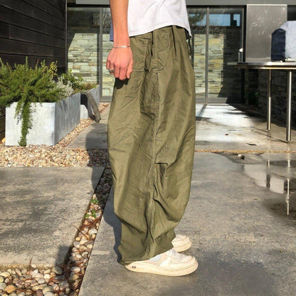 1990s Vintage Military Overpants - Olive Green - Known Source