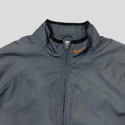 Nike 2003 Fleece Lined Ventilated Nylon Jacket - L - Known Source