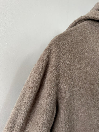 Max Mara Alpaca Wool Belted Wrap Coat - S/M - Known Source