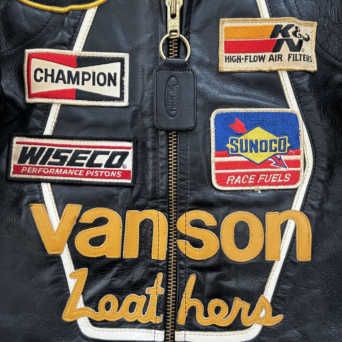 Vanson Leathers One Star Motorcycle Racer Jacket - Known Source