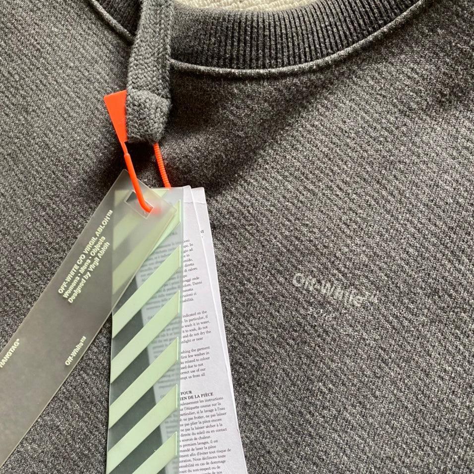 2018 Off-White Grey crewneck (L) - Known Source