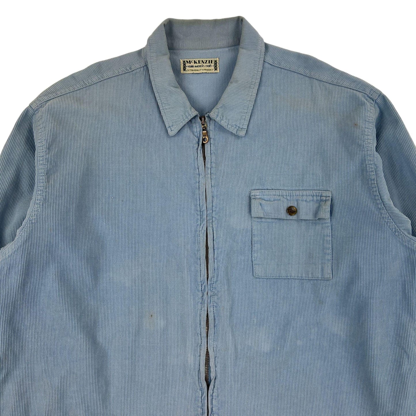 Vintage McKenzie Corduroy Shirt Jacket Size XL - Known Source