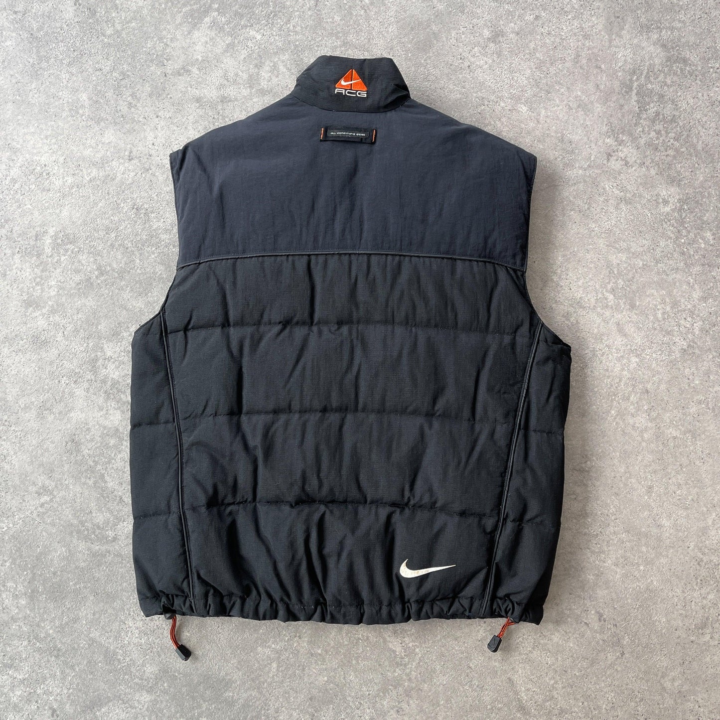 Nike ACG RARE 1990s heavyweight down fill puffer gilet (M) - Known Source