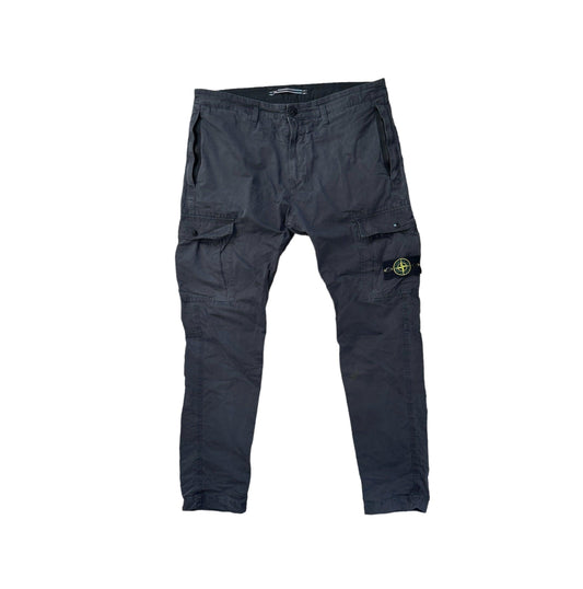 Stone Island Garment Dyed Slim Fit Cargo Trousers - Known Source