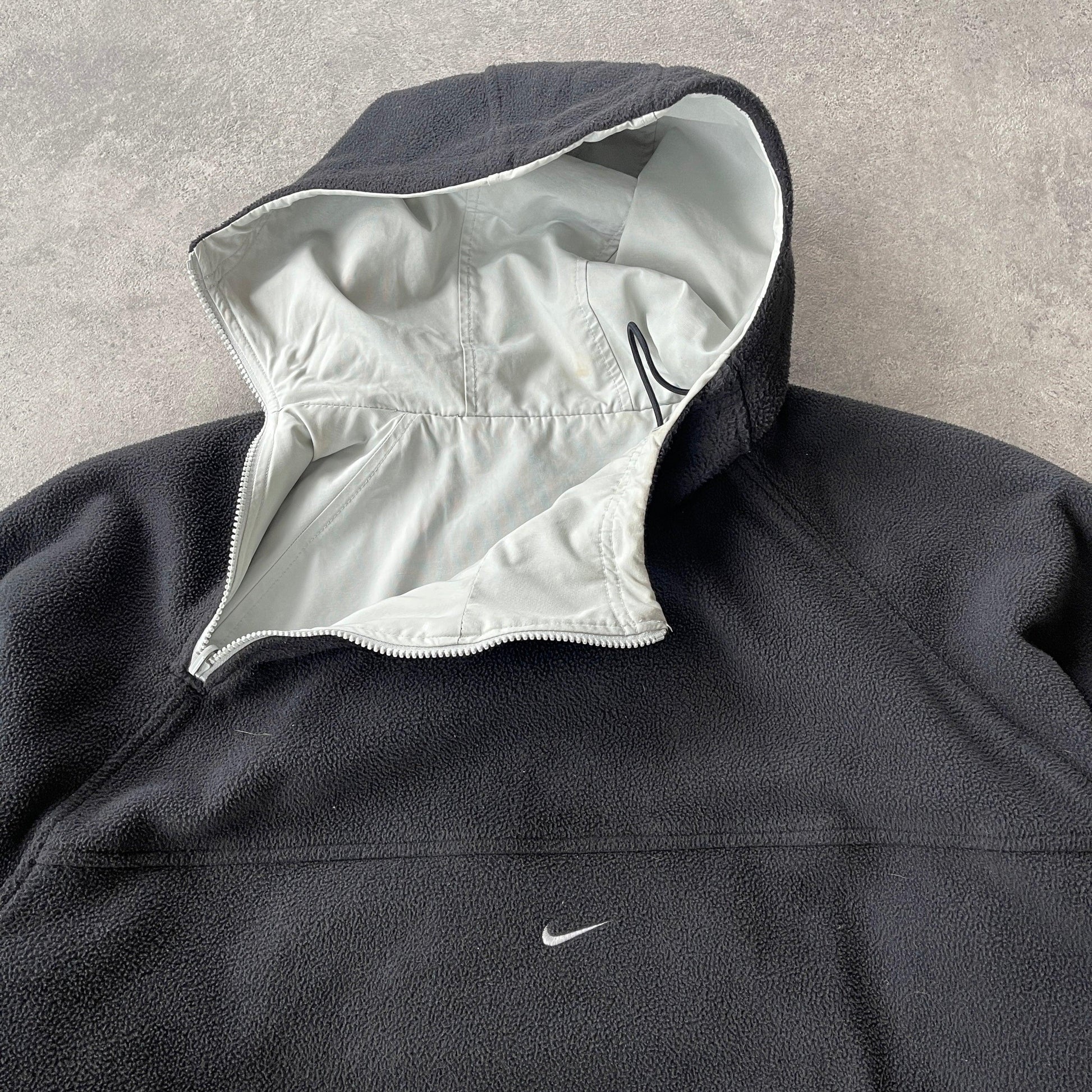 Nike RARE 2001 reversible asymmetric technical fleece pulloverjacket (L) - Known Source
