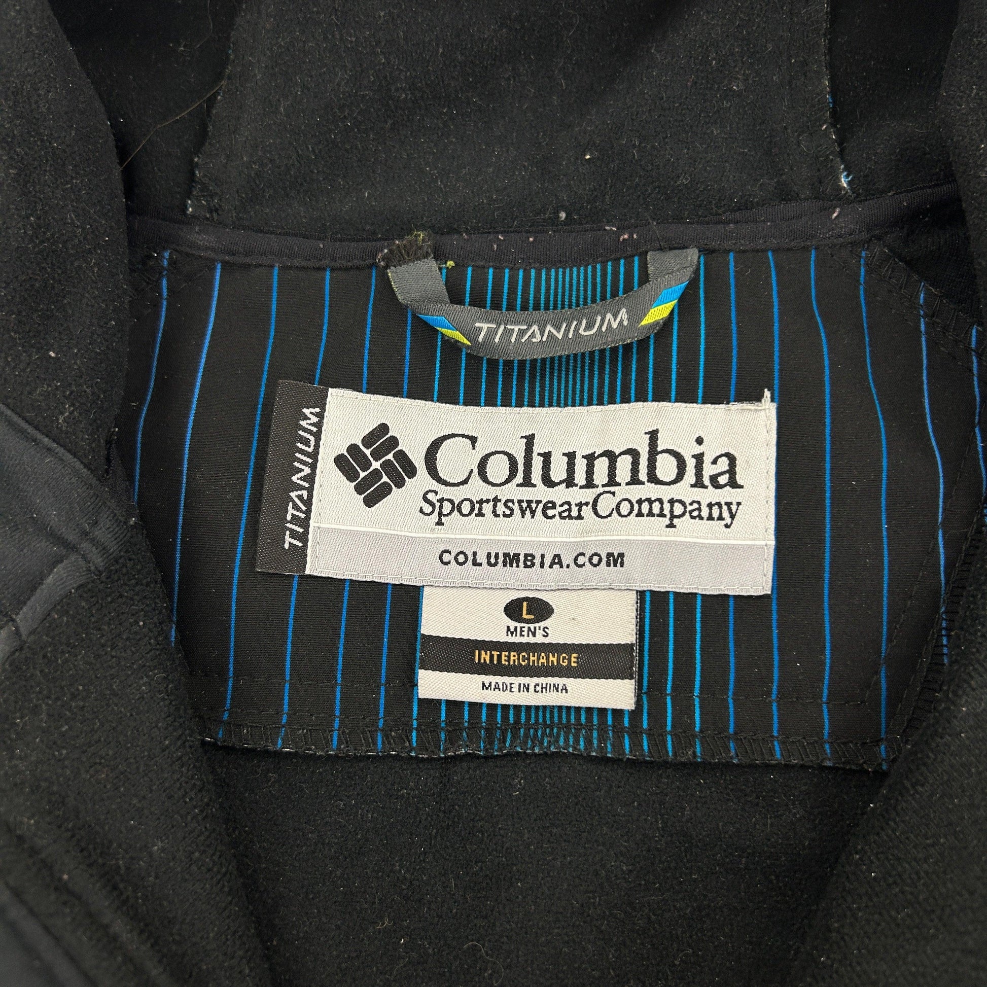 Vintage Columbia Striped Omni-Shield Interchange Jacket Size L - Known Source