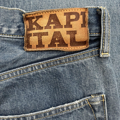 Kapital 14oz Washed Jeans - Known Source