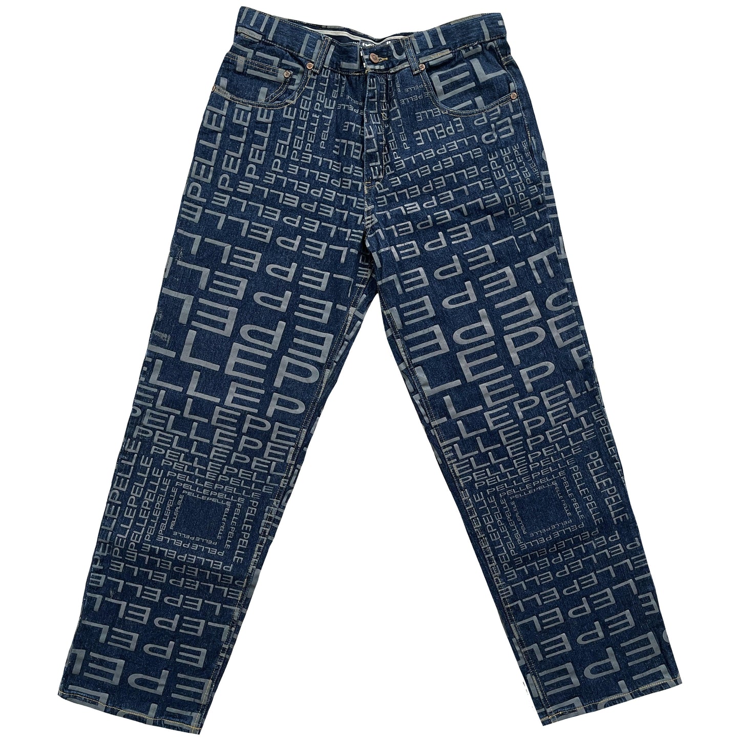 90's Pelle Pelle Monogram Jeans - Known Source