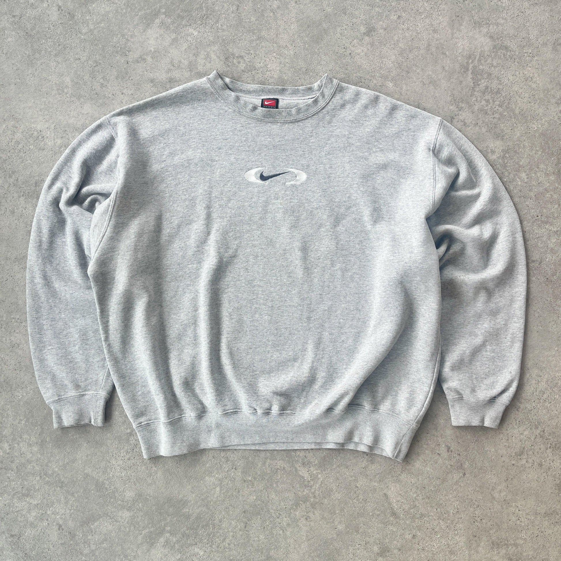 Nike 1990s heavyweight embroidered sweatshirt (XXL) - Known Source