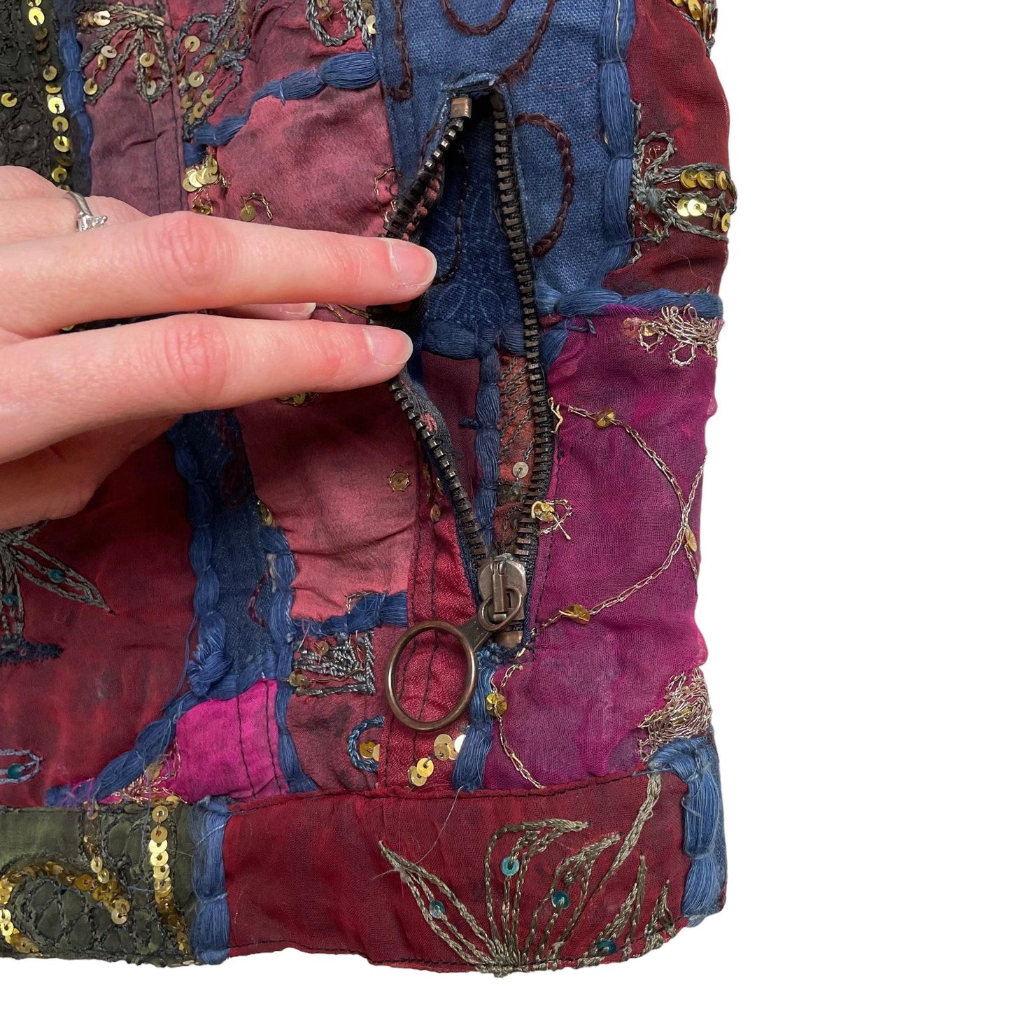 S/S 1999 Jean Paul Gaultier patchwork jacket - Known Source