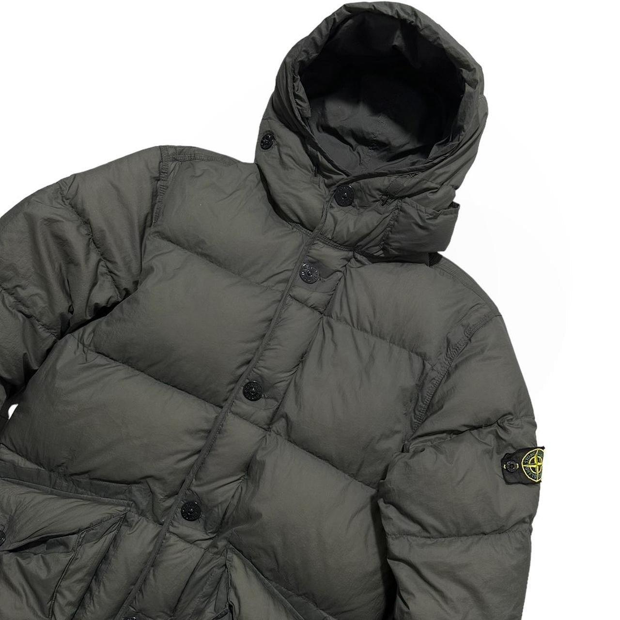 Stone Island Opaque Nylon Tela Down Jacket - Known Source