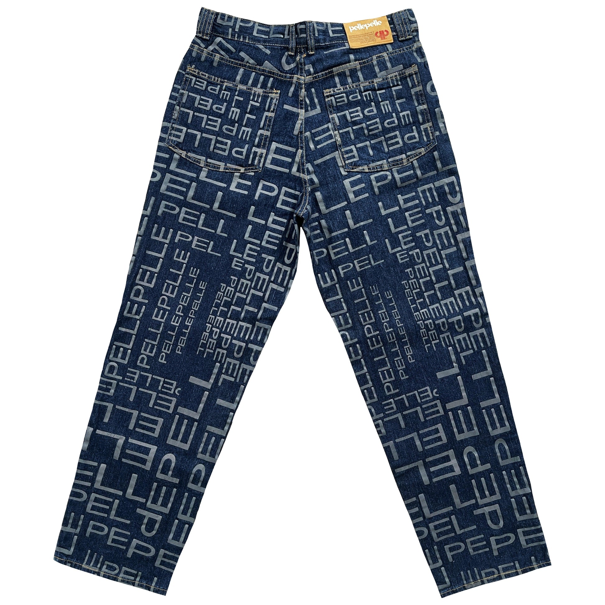 90's Pelle Pelle Monogram Jeans - Known Source