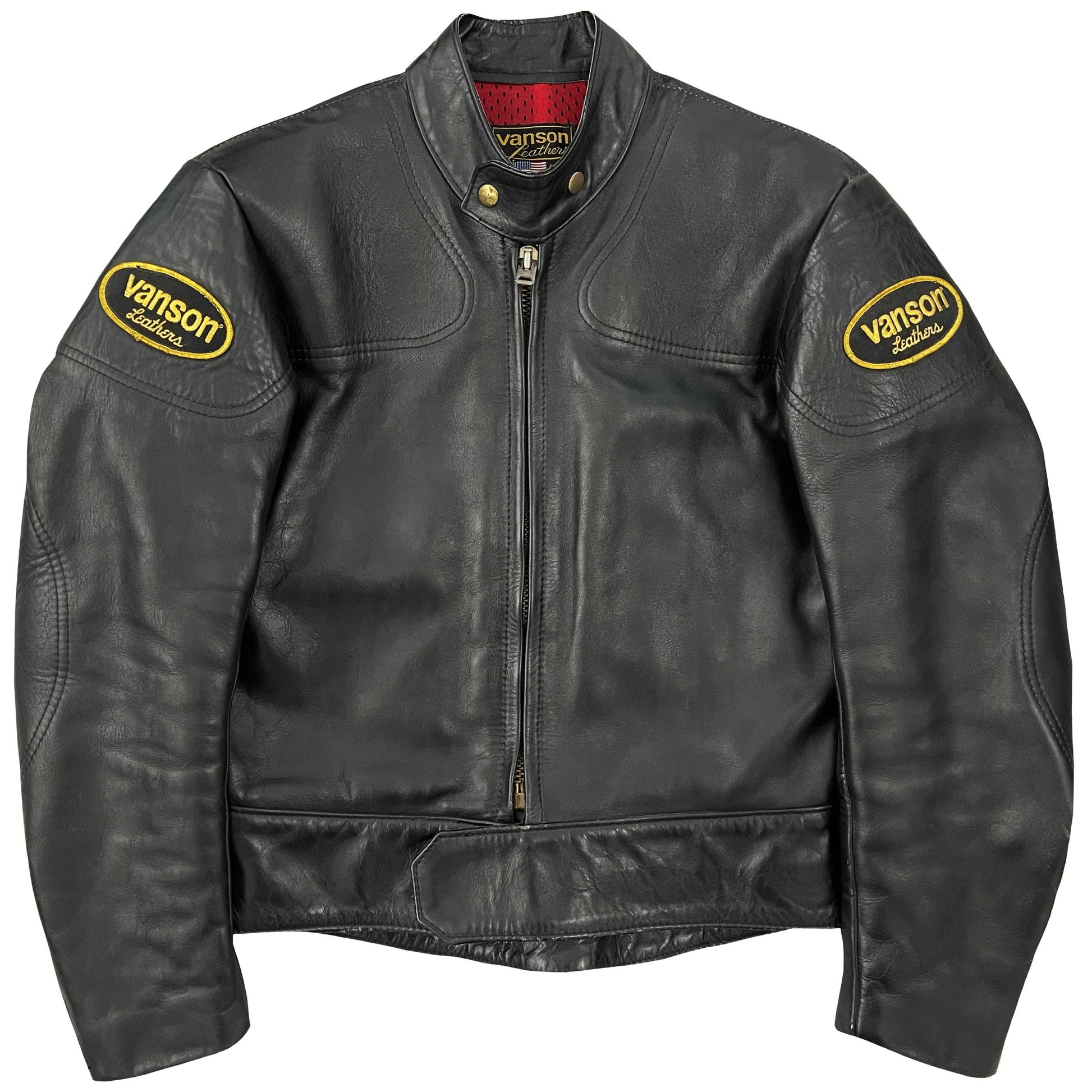 Vanson Leathers Motorcycle Racer Jacket - Known Source