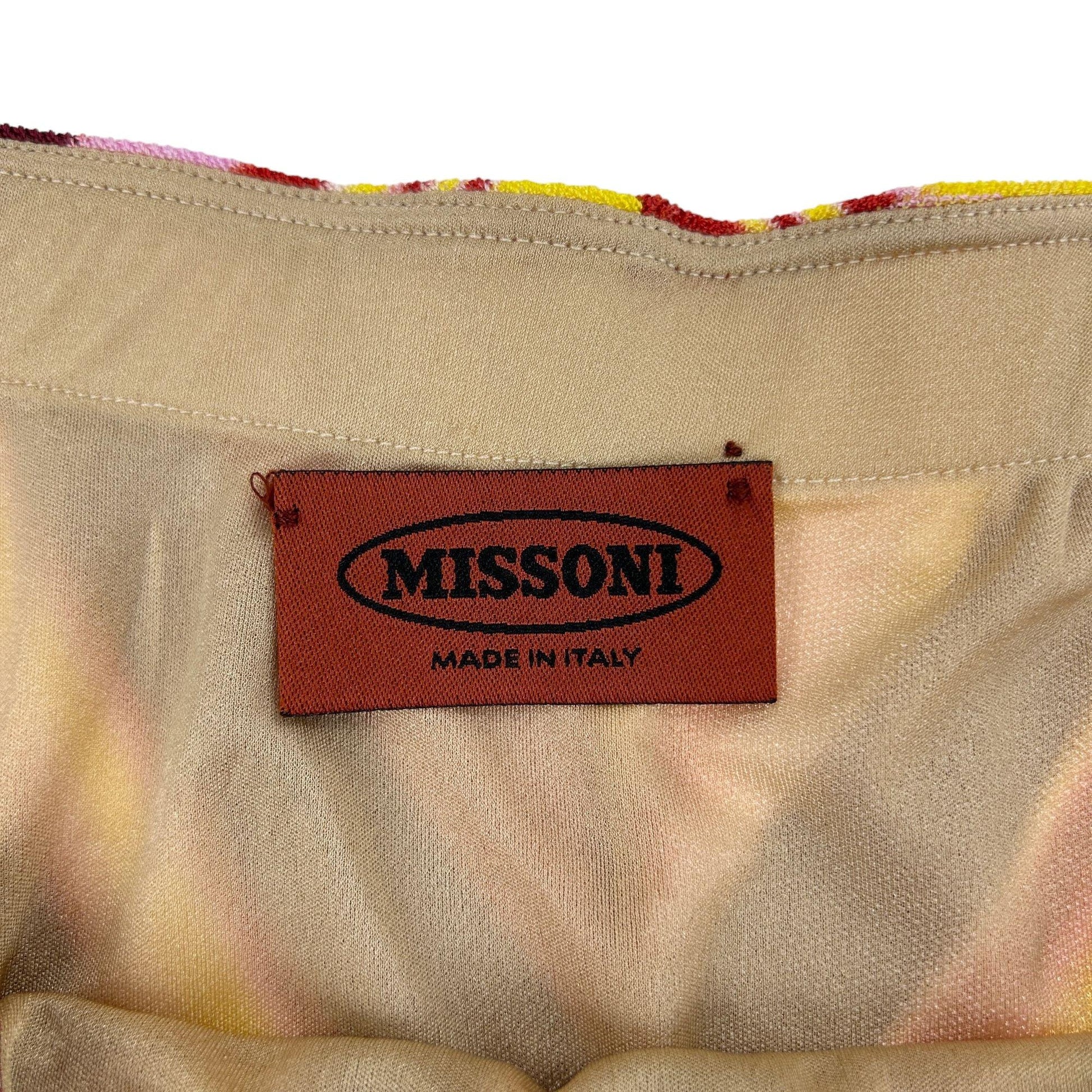 Vintage Missoni Chevron Pattern Skirt Size W30 - Known Source