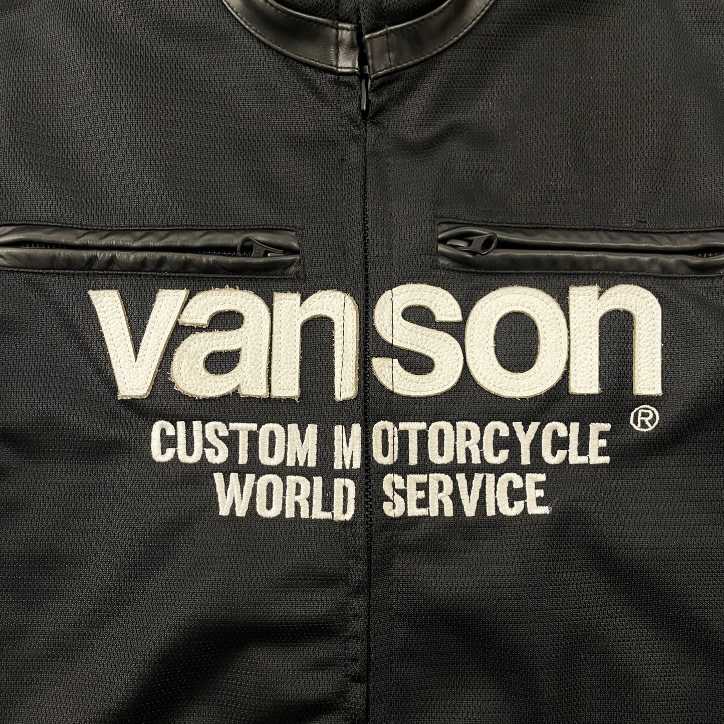 Vanson Leathers Motorcycle Mesh Racer Jacket - Known Source